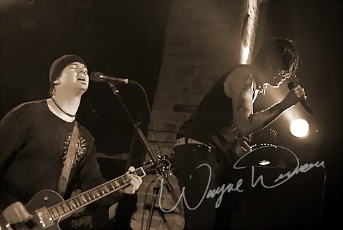 Hinder at Bogart's Cincinnati, OH on November 14, 2006 &mdash; concert photo by Wayne Dennon