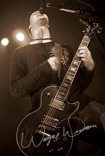 Hinder at Bogart's Cincinnati, OH on November 14, 2006 &mdash; concert photo by Wayne Dennon