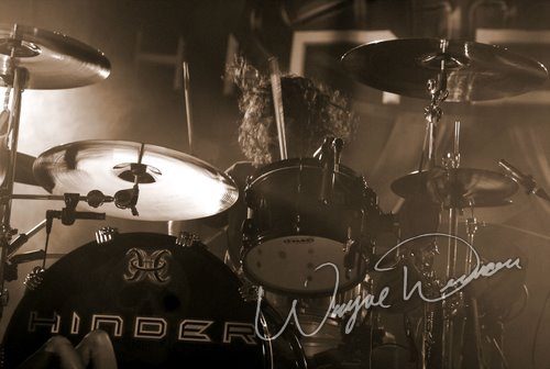 Hinder at Louisville Gardens Louisville, KY on December 8, 2006 &mdash; concert photo by Wayne Dennon