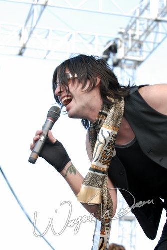 Hinder at Columbus Crew Stadium Columbus, OH on May 19, 2007 &mdash; concert photo by Wayne Dennon