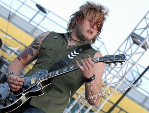 Hinder at Columbus Crew Stadium Columbus, OH on May 19, 2007 &mdash; concert photo by Wayne Dennon