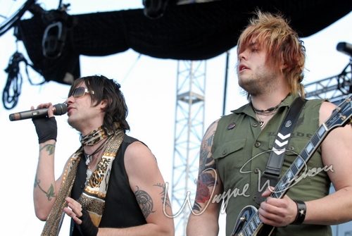 Hinder at Columbus Crew Stadium Columbus, OH on May 19, 2007 &mdash; concert photo by Wayne Dennon