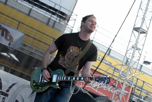Hinder at Columbus Crew Stadium Columbus, OH on May 19, 2007 &mdash; concert photo by Wayne Dennon