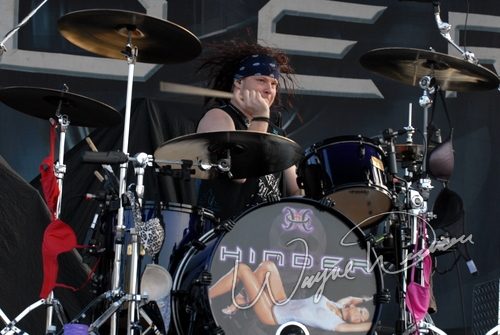 Hinder at Columbus Crew Stadium Columbus, OH on May 19, 2007 &mdash; concert photo by Wayne Dennon