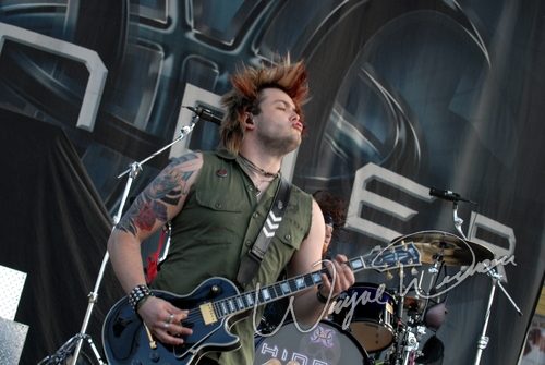Hinder at Columbus Crew Stadium Columbus, OH on May 19, 2007 &mdash; concert photo by Wayne Dennon