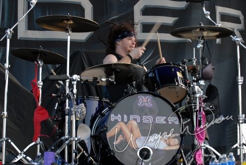 Hinder at Columbus Crew Stadium Columbus, OH on May 19, 2007 &mdash; concert photo by Wayne Dennon