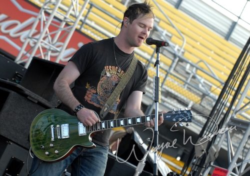 Hinder at Columbus Crew Stadium Columbus, OH on May 19, 2007 &mdash; concert photo by Wayne Dennon