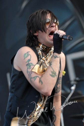 Hinder at Columbus Crew Stadium Columbus, OH on May 19, 2007 &mdash; concert photo by Wayne Dennon