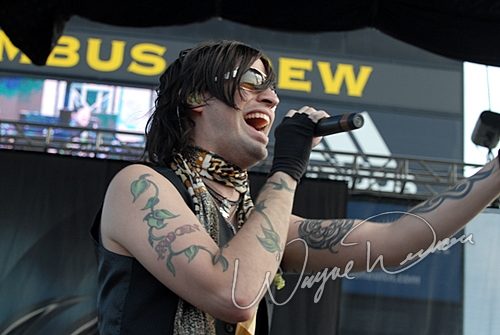 Hinder at Columbus Crew Stadium Columbus, OH on May 19, 2007 &mdash; concert photo by Wayne Dennon
