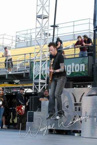 Hinder at Columbus Crew Stadium Columbus, OH on May 19, 2007 &mdash; concert photo by Wayne Dennon