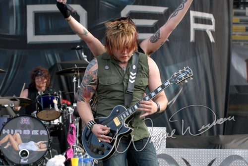 Hinder at Columbus Crew Stadium Columbus, OH on May 19, 2007 &mdash; concert photo by Wayne Dennon