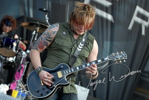 Hinder at Columbus Crew Stadium Columbus, OH on May 19, 2007 &mdash; concert photo by Wayne Dennon