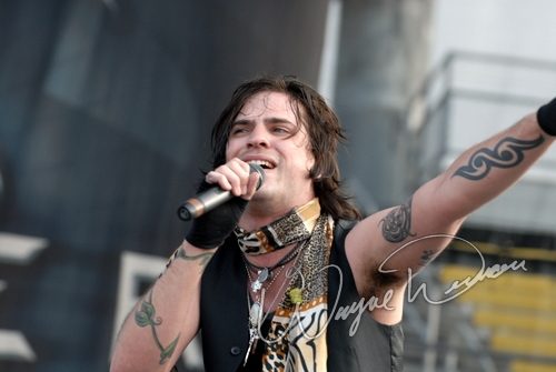 Hinder at Columbus Crew Stadium Columbus, OH on May 19, 2007 &mdash; concert photo by Wayne Dennon