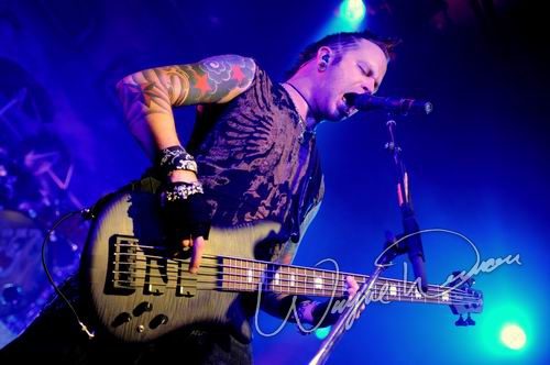 Hinder at Bogart's Cincinnati, OH on December 12, 2008 &mdash; concert photo by Wayne Dennon