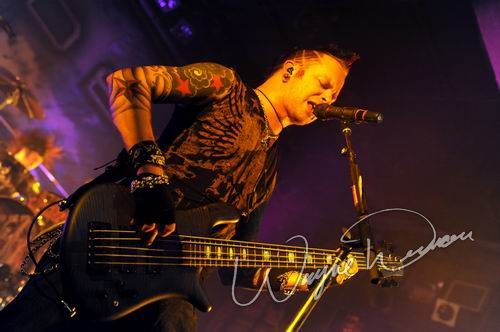 Hinder at Bogart's Cincinnati, OH on December 12, 2008 &mdash; concert photo by Wayne Dennon