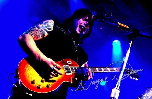 Hinder at Bogart's Cincinnati, OH on December 12, 2008 &mdash; concert photo by Wayne Dennon