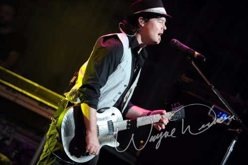 Hinder at Riverbend Music Center Cincinnati, OH on August 19, 2009 &mdash; concert photo by Wayne Dennon