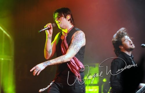 Hinder at Bogart's Cincinnati, OH on November 19, 2010 &mdash; concert photo by Wayne Dennon