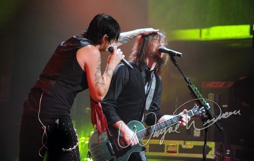 Hinder at Bogart's Cincinnati, OH on November 19, 2010 &mdash; concert photo by Wayne Dennon