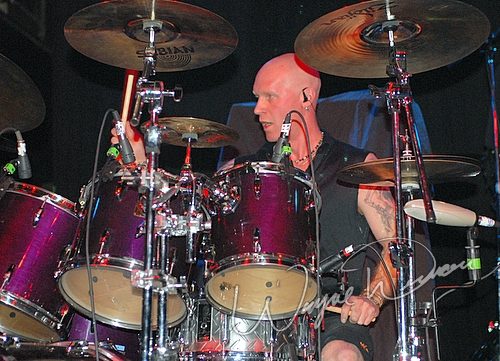 Dark Tranquillity at Bogart's Cincinnati, OH on February 19, 2006 &mdash; concert photo by Wayne Dennon