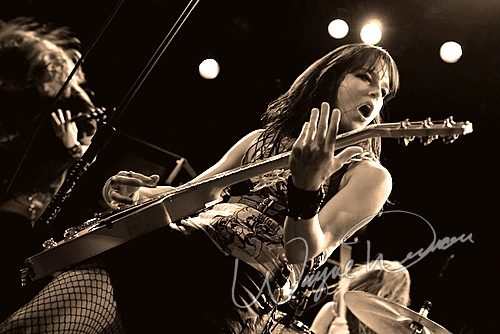 Halestorm at Bogart's Cincinnati, OH on March 10, 2009 &mdash; concert photo by Wayne Dennon