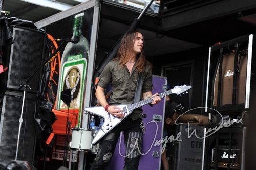 Halestorm at Columbus Crew Stadium Columbus, OH on May 16, 2009 &mdash; concert photo by Wayne Dennon