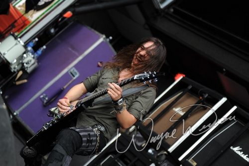 Halestorm at Columbus Crew Stadium Columbus, OH on May 16, 2009 &mdash; concert photo by Wayne Dennon