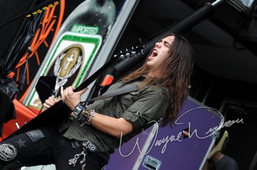 Halestorm at Columbus Crew Stadium Columbus, OH on May 16, 2009 &mdash; concert photo by Wayne Dennon