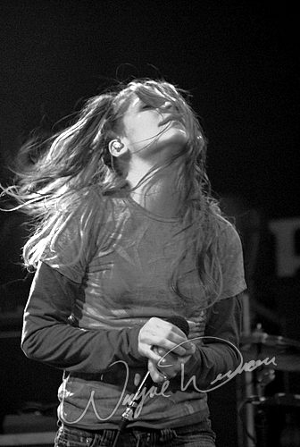 Flyleaf at Bogart's Cincinnati, OH on February 20, 2006 &mdash; concert photo by Wayne Dennon