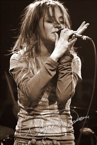 Flyleaf at Bogart's Cincinnati, OH on February 20, 2006 &mdash; concert photo by Wayne Dennon