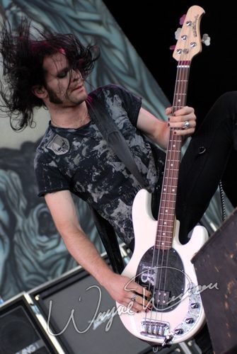 Flyleaf at Verizon Wireless Music Center Noblesville, IN on August 10, 2007 &mdash; concert photo by Wayne Dennon