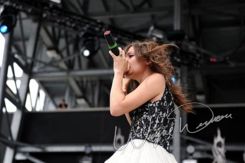 Flyleaf at Columbus Crew Stadium Columbus, OH on May 16, 2009 &mdash; concert photo by Wayne Dennon