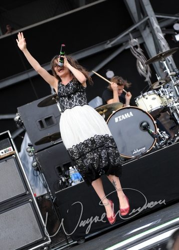 Flyleaf at Columbus Crew Stadium Columbus, OH on May 16, 2009 &mdash; concert photo by Wayne Dennon