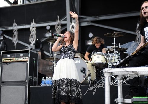 Flyleaf at Columbus Crew Stadium Columbus, OH on May 16, 2009 &mdash; concert photo by Wayne Dennon