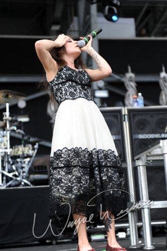 Flyleaf at Columbus Crew Stadium Columbus, OH on May 16, 2009 &mdash; concert photo by Wayne Dennon
