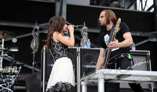 Flyleaf at Columbus Crew Stadium Columbus, OH on May 16, 2009 &mdash; concert photo by Wayne Dennon