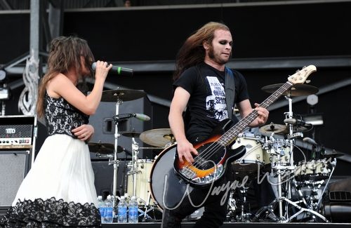 Flyleaf at Columbus Crew Stadium Columbus, OH on May 16, 2009 &mdash; concert photo by Wayne Dennon