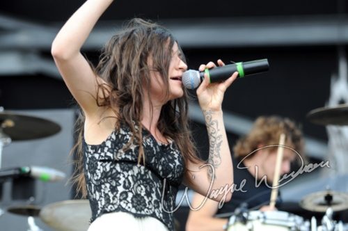 Flyleaf at Columbus Crew Stadium Columbus, OH on May 16, 2009 &mdash; concert photo by Wayne Dennon