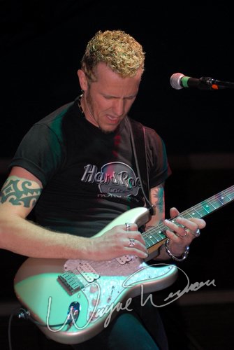 Gary Hoey at Dallas Market Hall Dallas, TX on April 21, 2006 &mdash; concert photo by Wayne Dennon