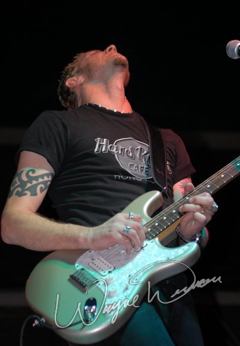 Gary Hoey at Dallas Market Hall Dallas, TX on April 21, 2006 &mdash; concert photo by Wayne Dennon