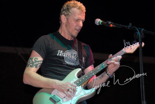 Gary Hoey at Dallas Market Hall Dallas, TX on April 21, 2006 &mdash; concert photo by Wayne Dennon