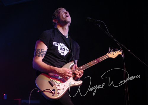 Gary Hoey at Dallas Market Hall Dallas, TX on April 23, 2006 &mdash; concert photo by Wayne Dennon