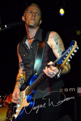 Gary Hoey at Antones Austin, TX on July 14, 2006 &mdash; concert photo by Wayne Dennon