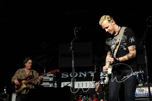 Gary Hoey at NAMM Show 2008 Anaheim, CA on January 19, 2008 &mdash; concert photo by Wayne Dennon