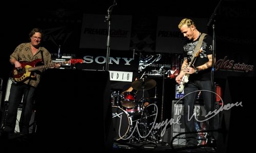 Gary Hoey at NAMM Show 2008 Anaheim, CA on January 19, 2008 &mdash; concert photo by Wayne Dennon