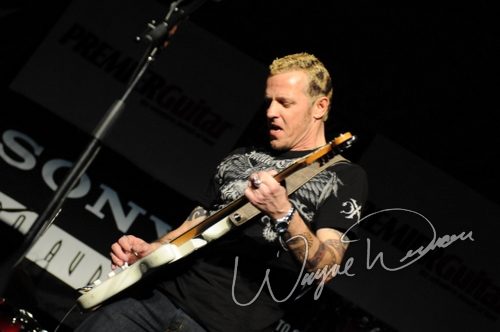 Gary Hoey at NAMM Show 2008 Anaheim, CA on January 19, 2008 &mdash; concert photo by Wayne Dennon