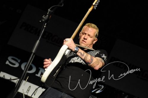 Gary Hoey at NAMM Show 2008 Anaheim, CA on January 19, 2008 &mdash; concert photo by Wayne Dennon