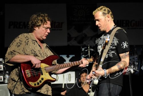 Gary Hoey at NAMM Show 2008 Anaheim, CA on January 19, 2008 &mdash; concert photo by Wayne Dennon