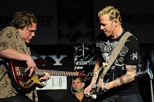 Gary Hoey at NAMM Show 2008 Anaheim, CA on January 19, 2008 &mdash; concert photo by Wayne Dennon