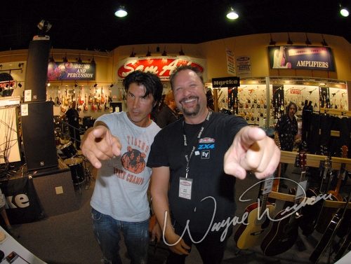 George Lynch at Sam Ash Music Cincinnati, OH on October 9, 2007 &mdash; concert photo by Wayne Dennon